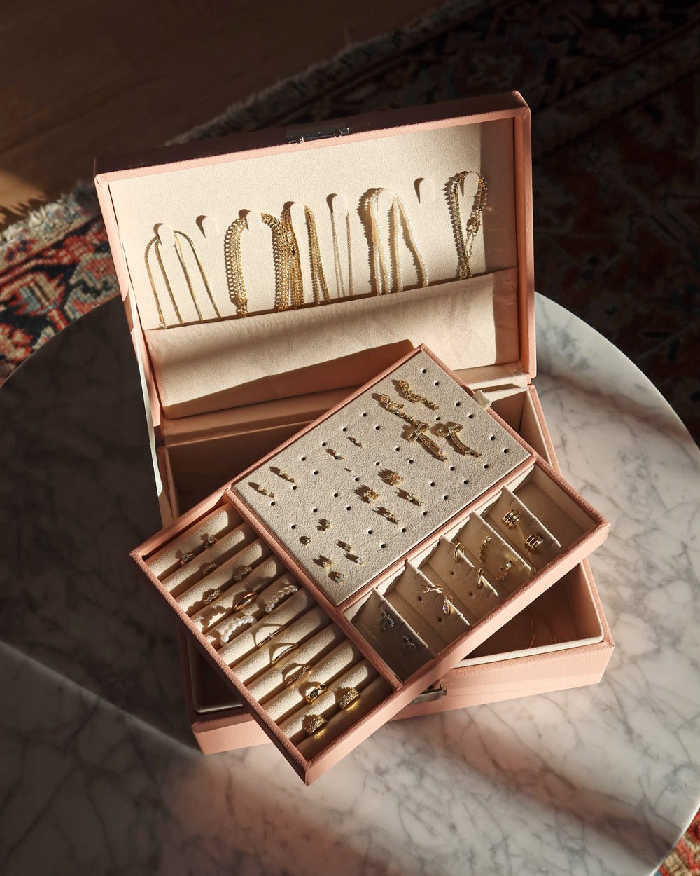 LARGE JEWELRY BOX ORGANIZER - Shop Cupcakes and Cashmere