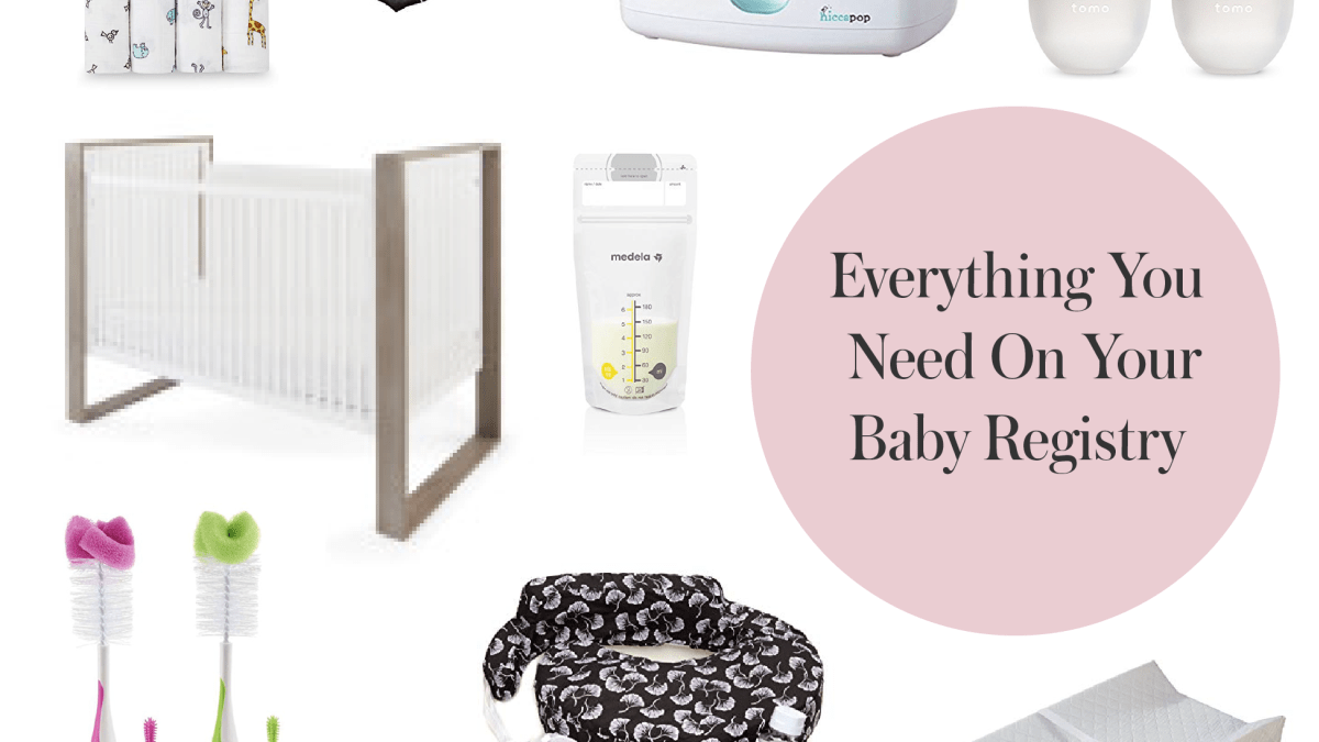 20 Baby Essentials To Put On Your Baby Registry - The Hobson Homestead