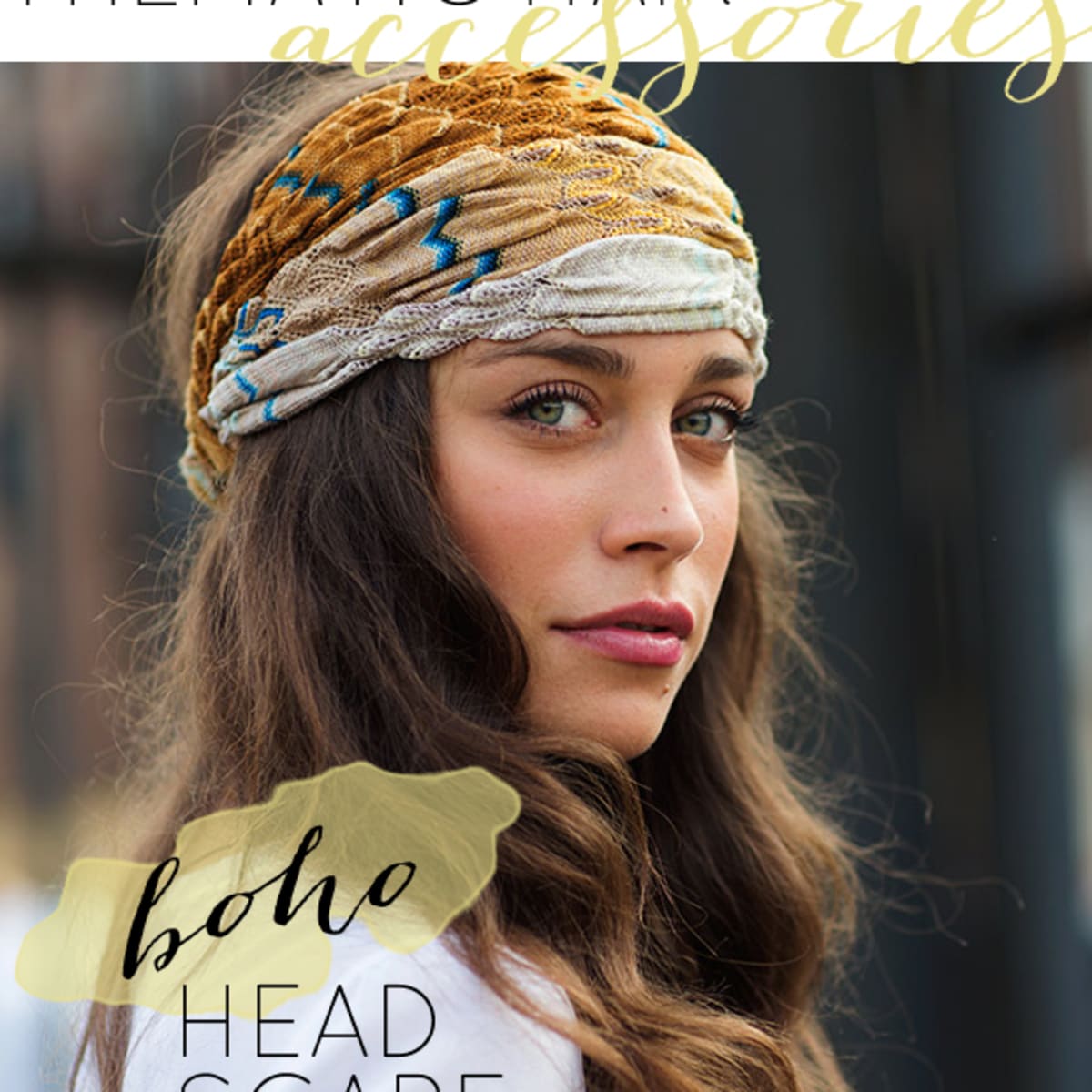 boho head bandana