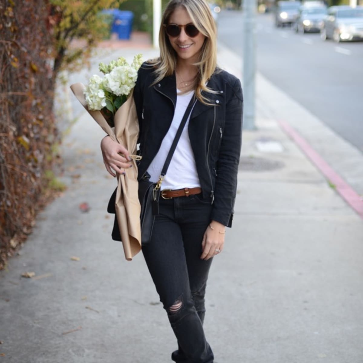Cupcake and cashmere leather jacket online