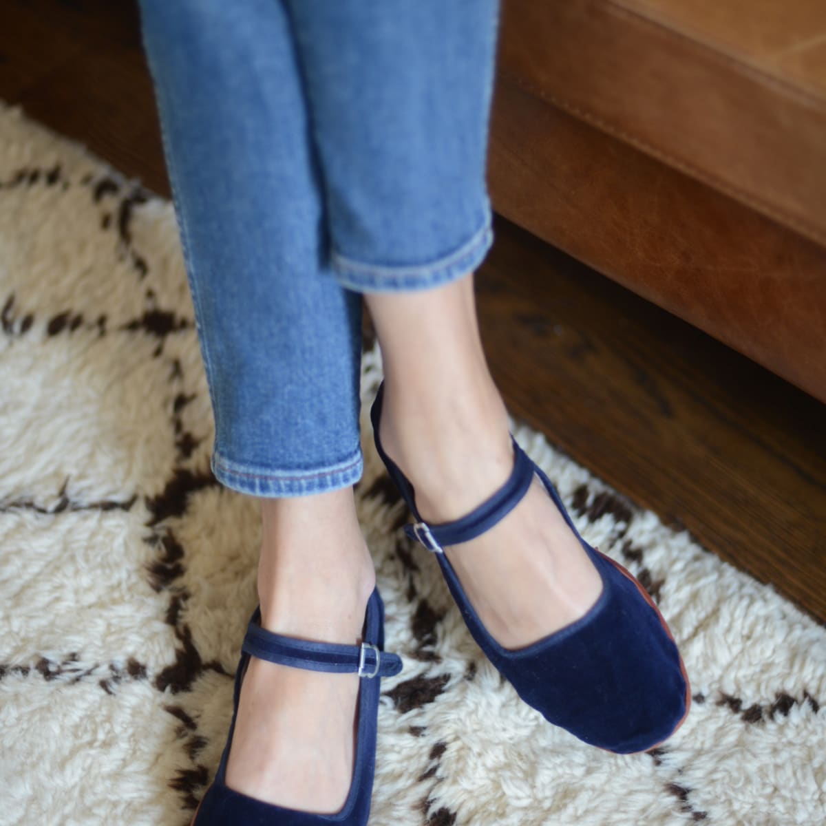 Mary jane shop shoes velvet