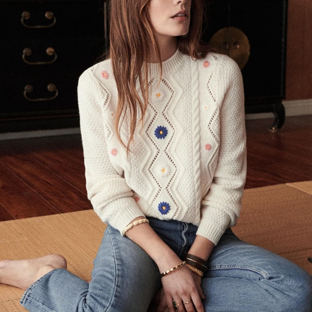 We re Calling It Embroidered Flowers Are Going to Be Everywhere