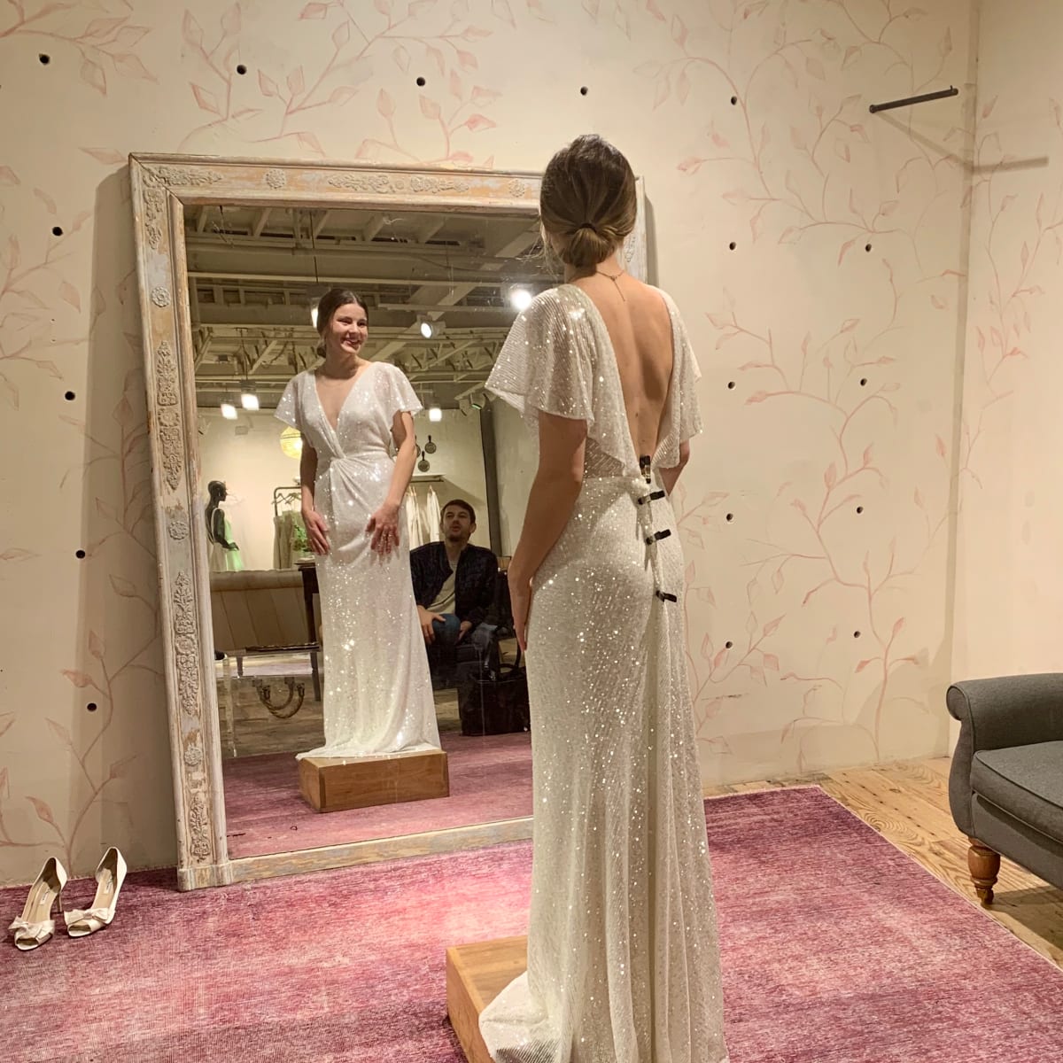 Bhldn palermo dress top