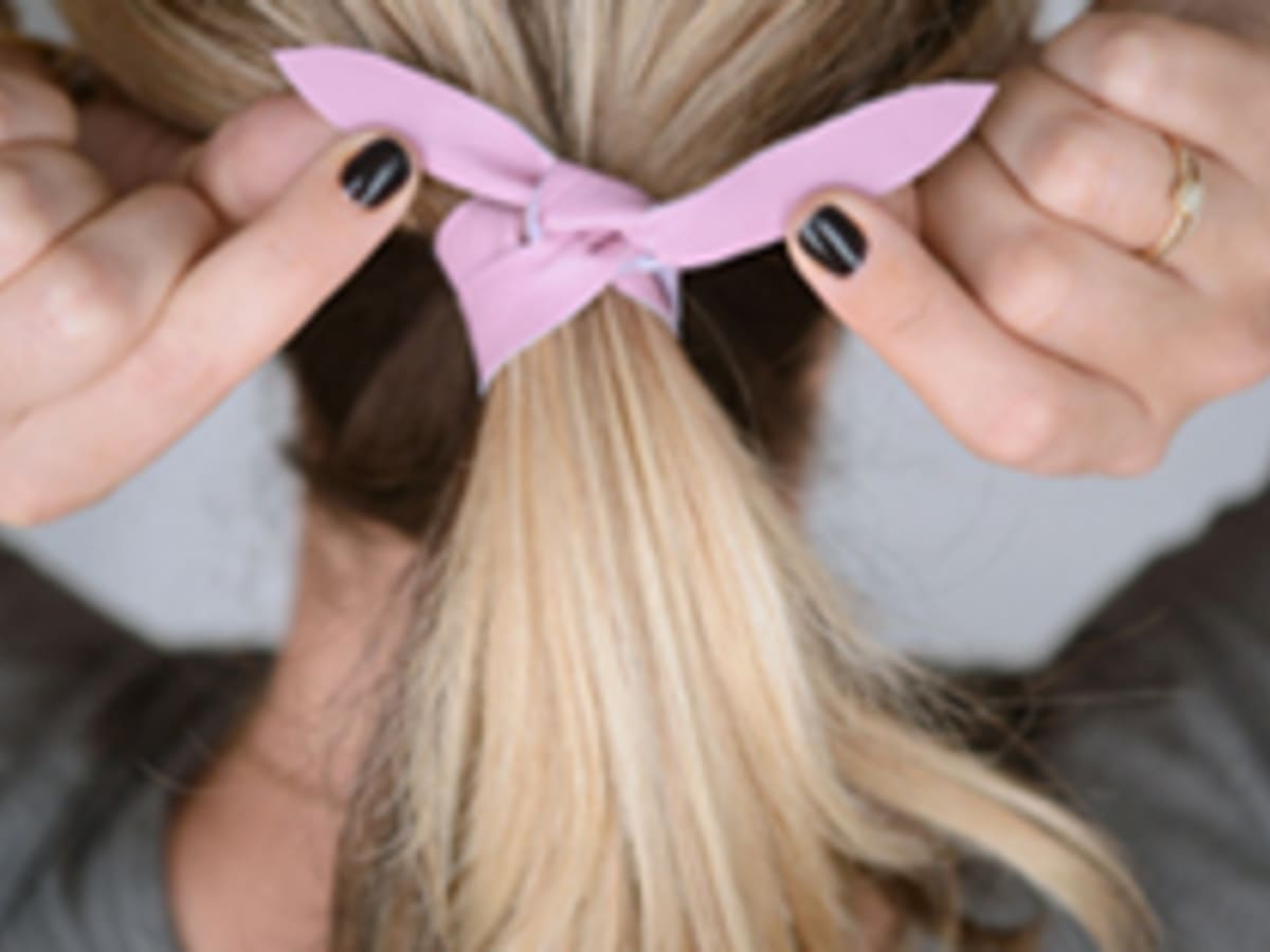 Leather hair tie deals