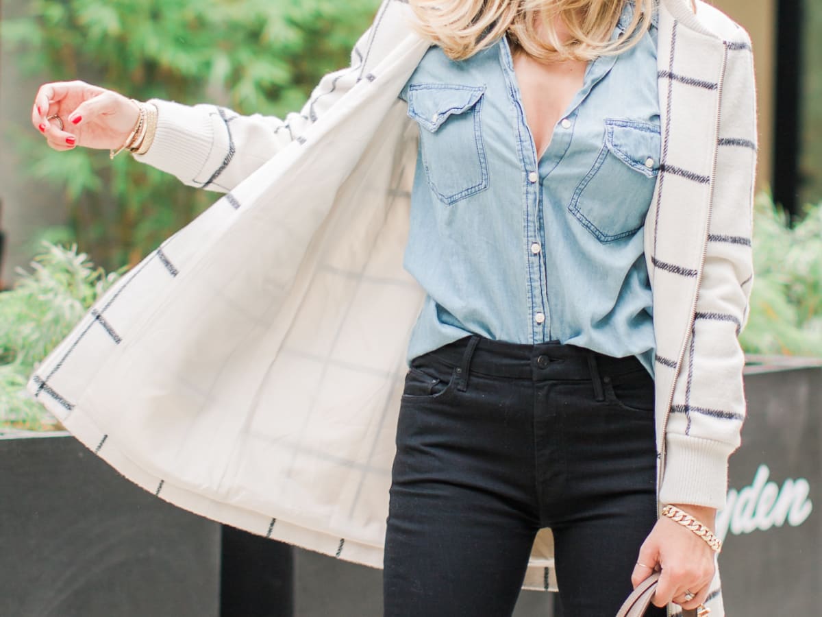 Cupcakes and cashmere genesis jacket with fringe top