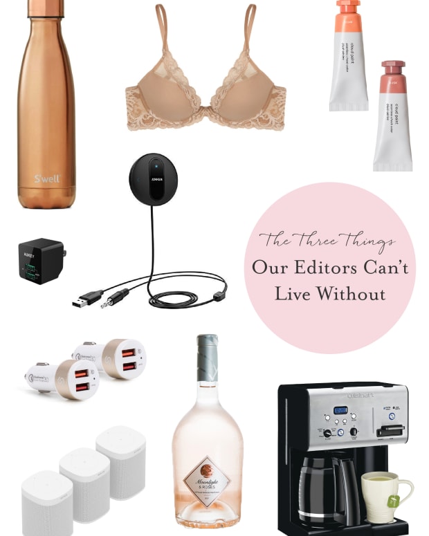 The 3 Things Each of our Editors Can't Live Without_Promo