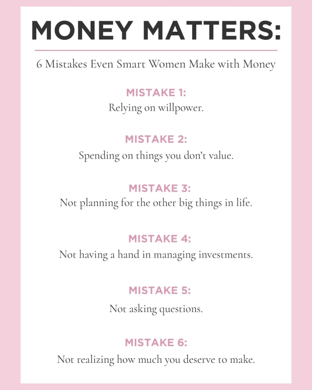 6 Mistakes Even Smart Women Make with Money _Promo