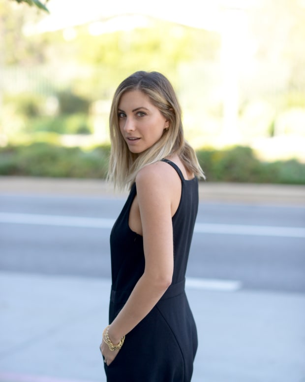 Cupcakes and store cashmere black jumpsuit