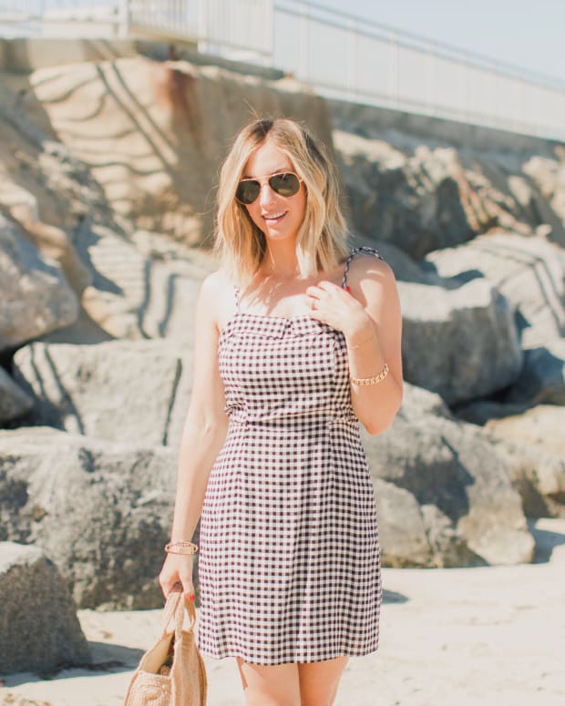 Cupcakes and top cashmere striped dress