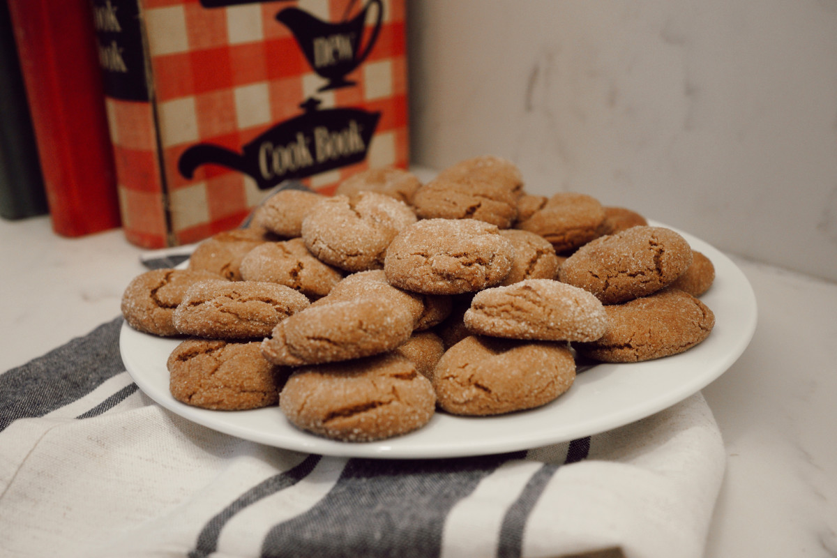 Katie's Great Grandmother's Ginger Snap Cookies