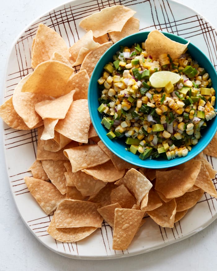 Grilled Corn Salsa - Cupcakes & Cashmere