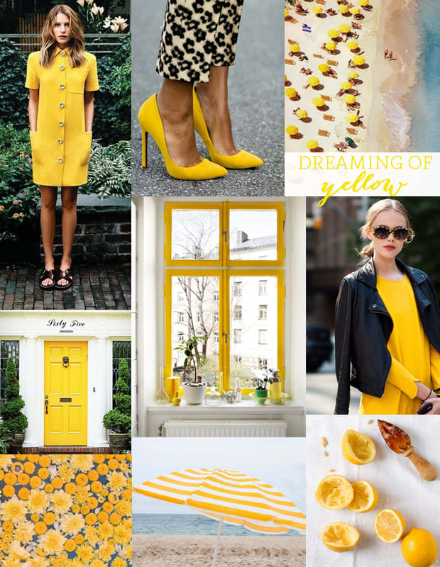 Dreaming of Yellow - Cupcakes & Cashmere