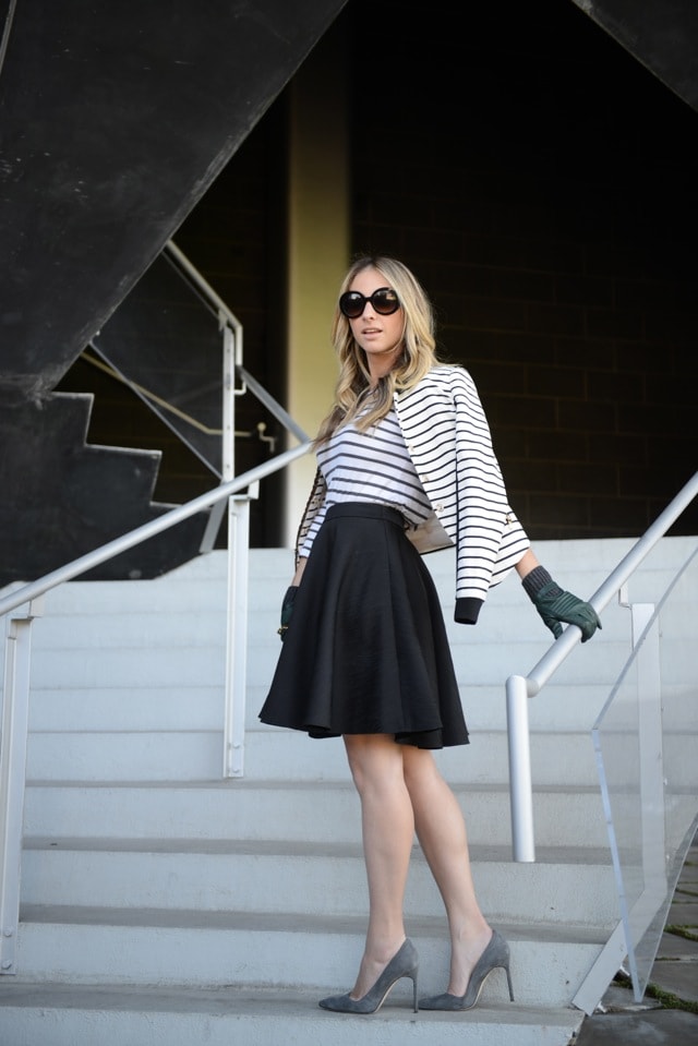 Stripe on Stripe - Cupcakes & Cashmere