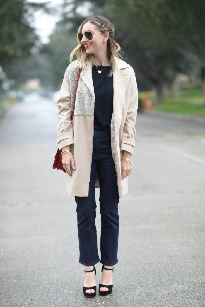 Textured Trench - Cupcakes & Cashmere