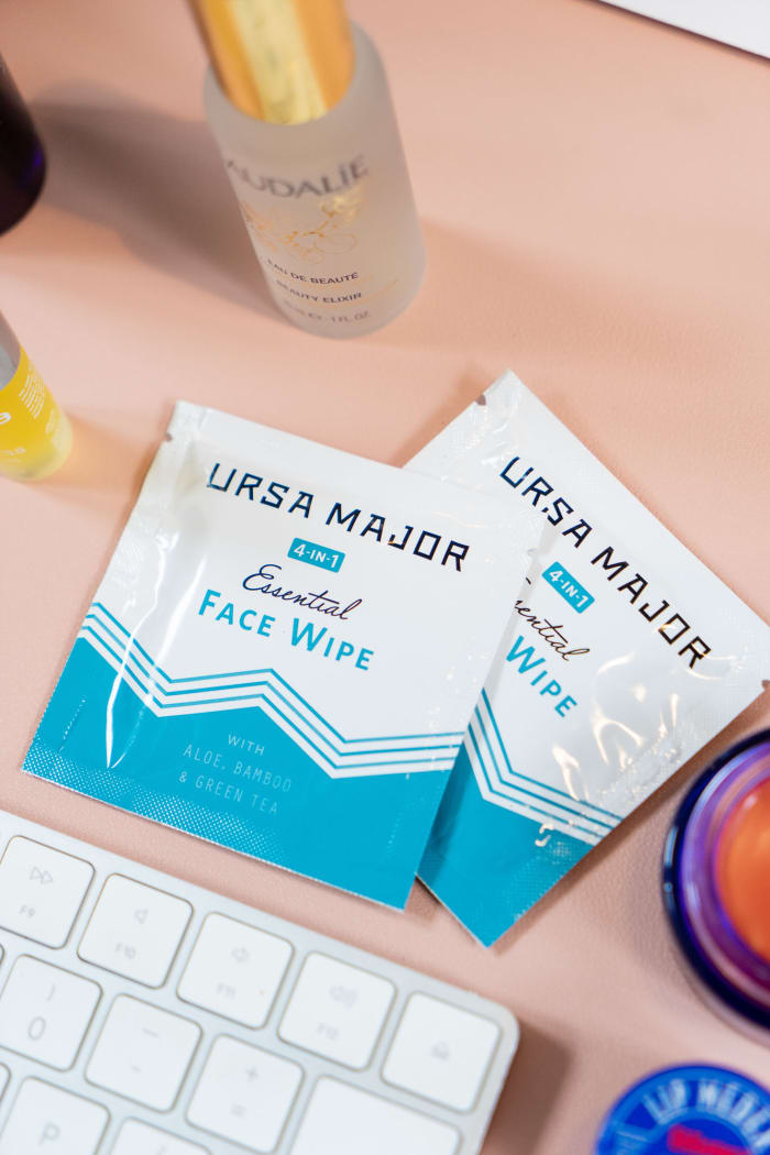 Lingettes nettoyantes pour le visage Ursa Major