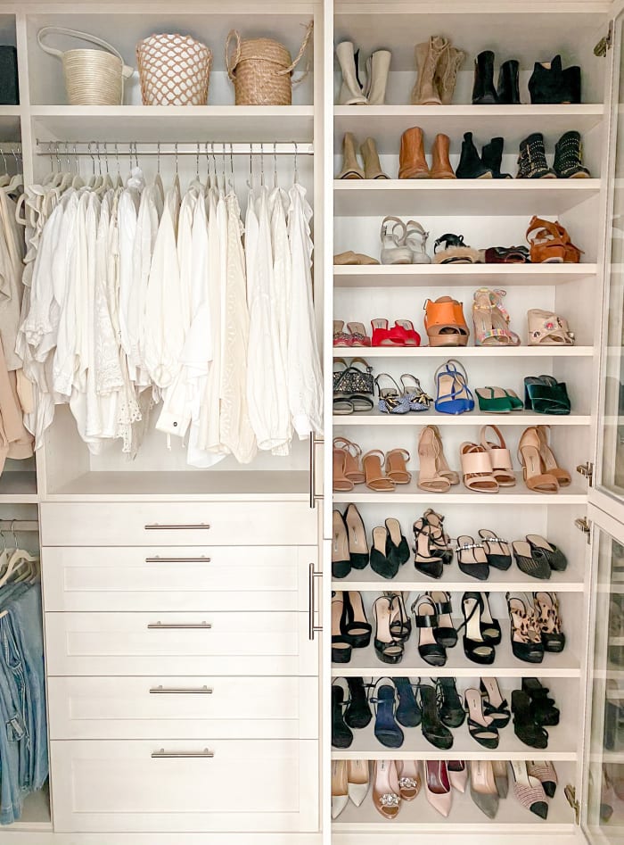 A Tour of My New Closet - Cupcakes & Cashmere