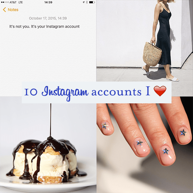 10 Instagram Accounts I Love Following - Cupcakes & Cashmere