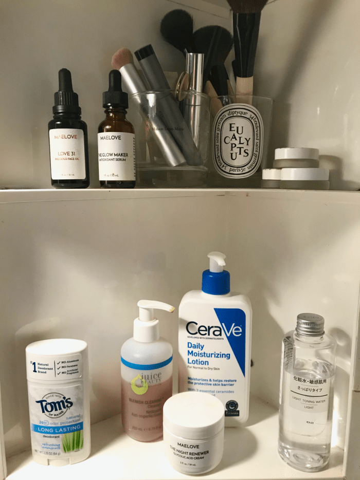 C'est littéralement à quoi ressemble son armoire - c'est vraiment aussi propre et soigné!
