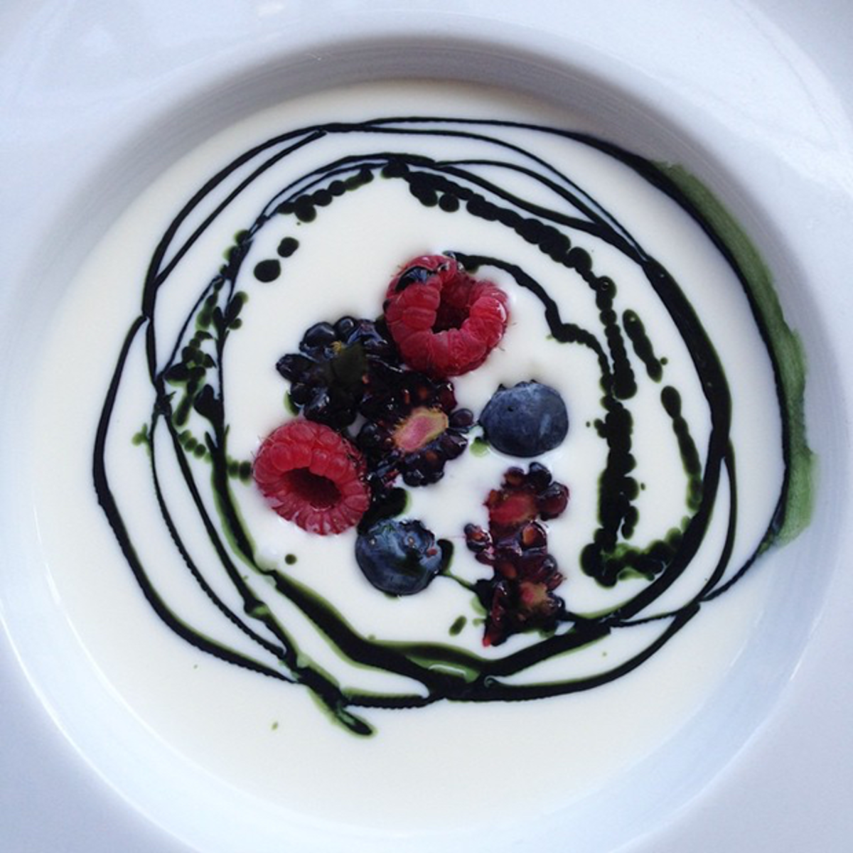 The Instagram-famous chlorophyll yogurt from Croft Alley on Melrose Place 