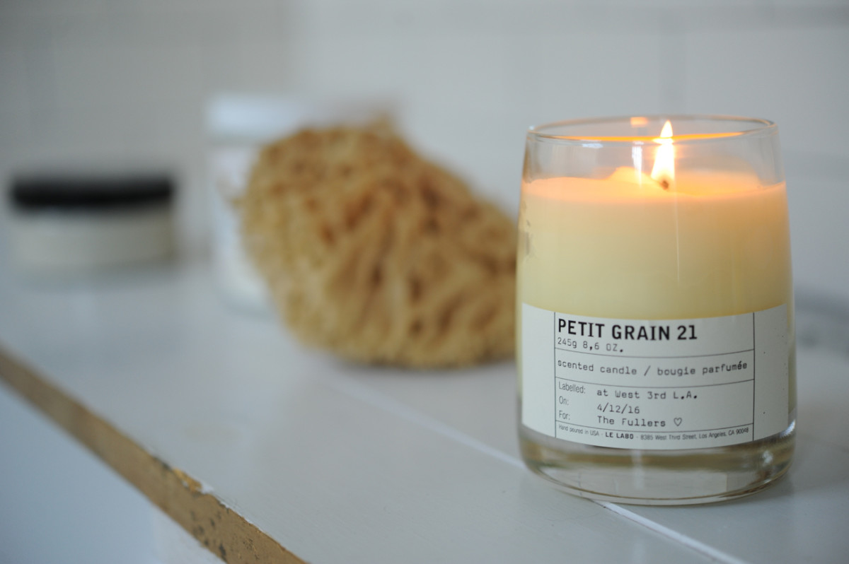 {One of my favorite springtime scents - particularly while in the bath}
