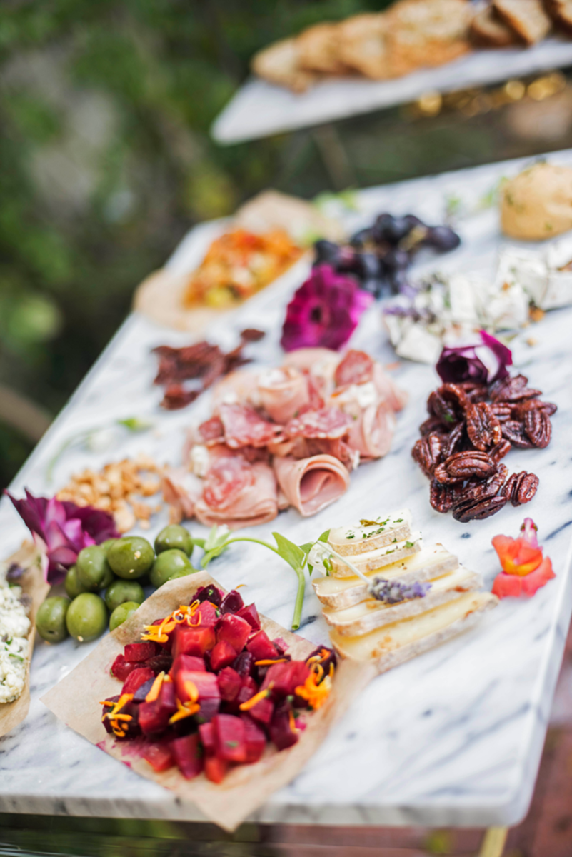  {A colorful assortment of appetizers}