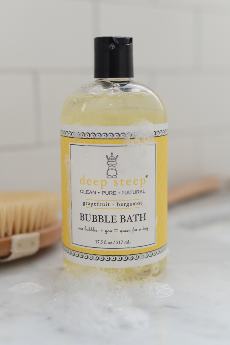  {Current bubble bath obsession}