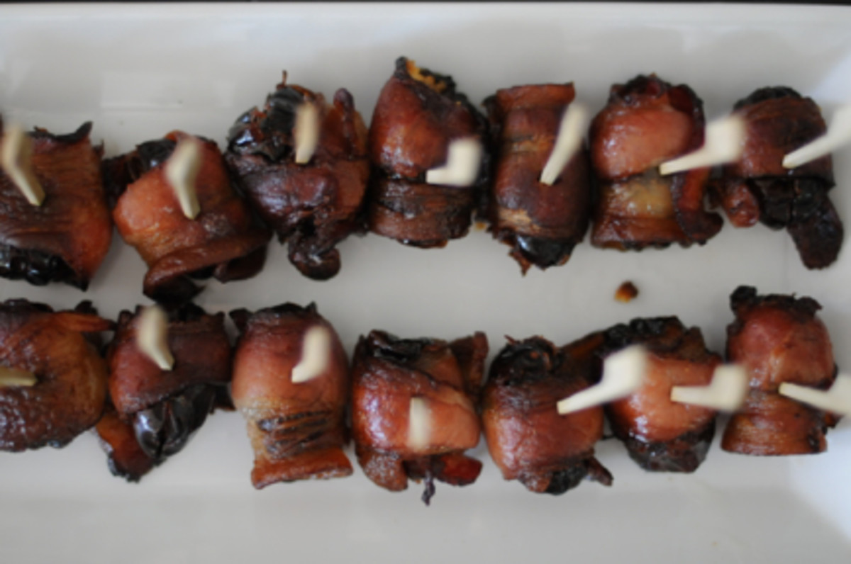  {Pure decadence: bacon-wrapped figs}