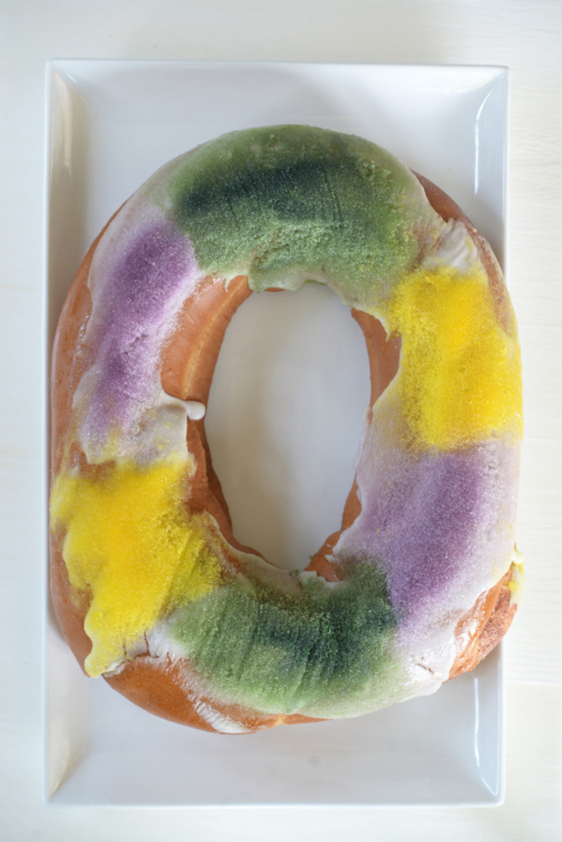  {The best part of Mardi Gras, King Cake}