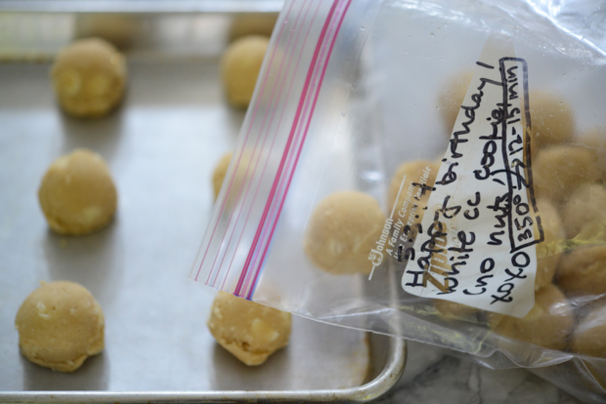  {The best gift from Rach: ready-to-bake frozen cookies}