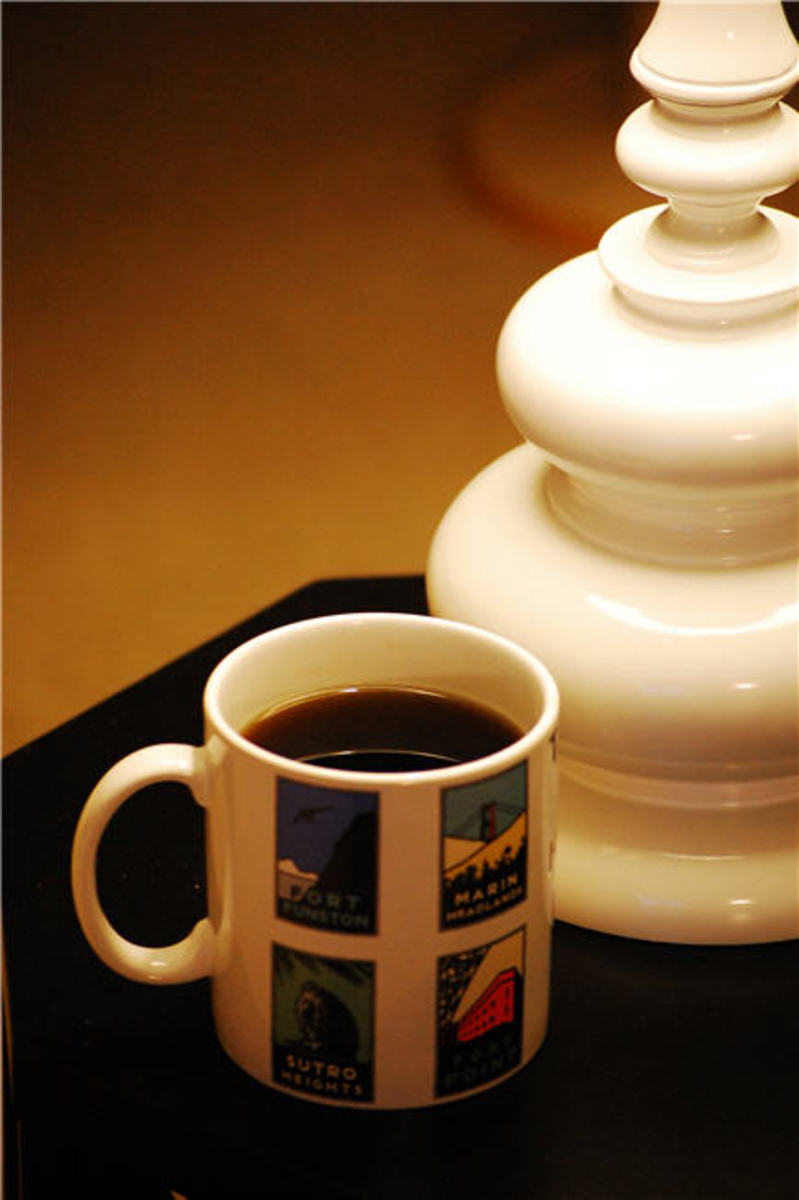 {Big mug of coffee}