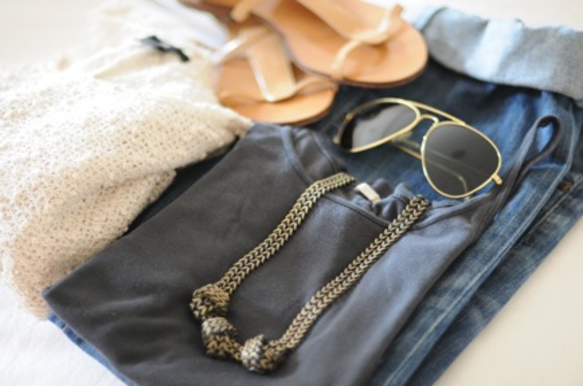  {Outfit set aside for the plane ride}