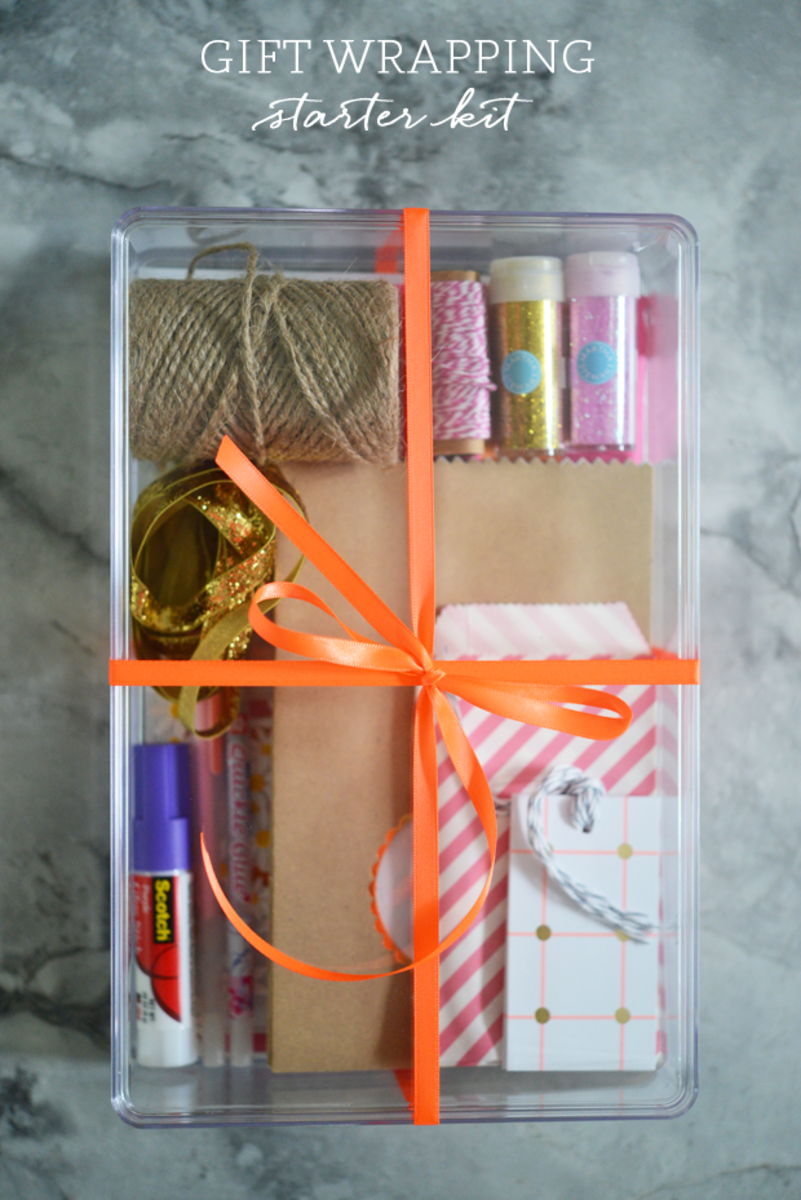 Gift Idea: Wrapping Kit - Cupcakes & Cashmere