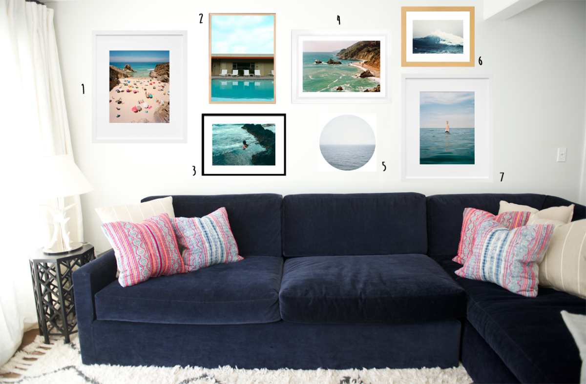 gallery wall images: 1, 2, 3, 4, 5, 6, 7