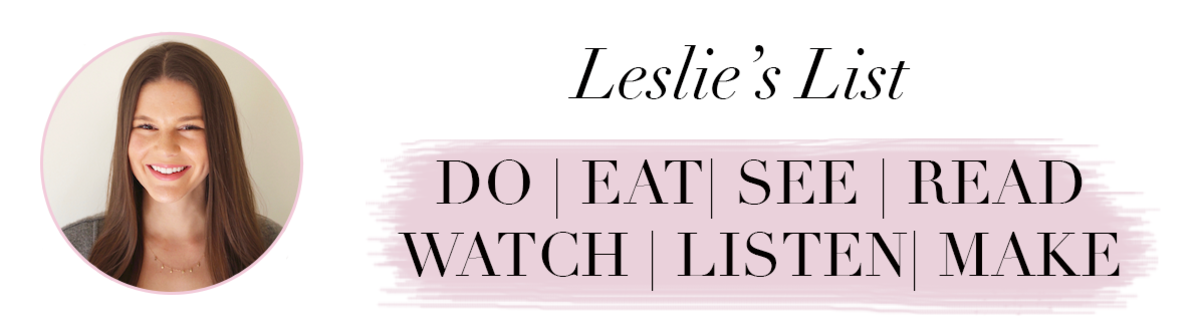 Leslie's List NEW
