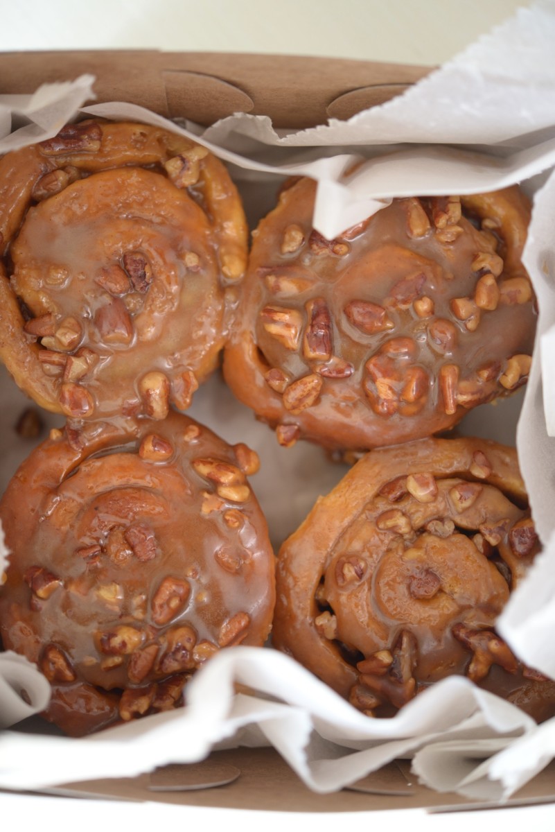 {Sticky buns from an Easter Delivery from Rachel}