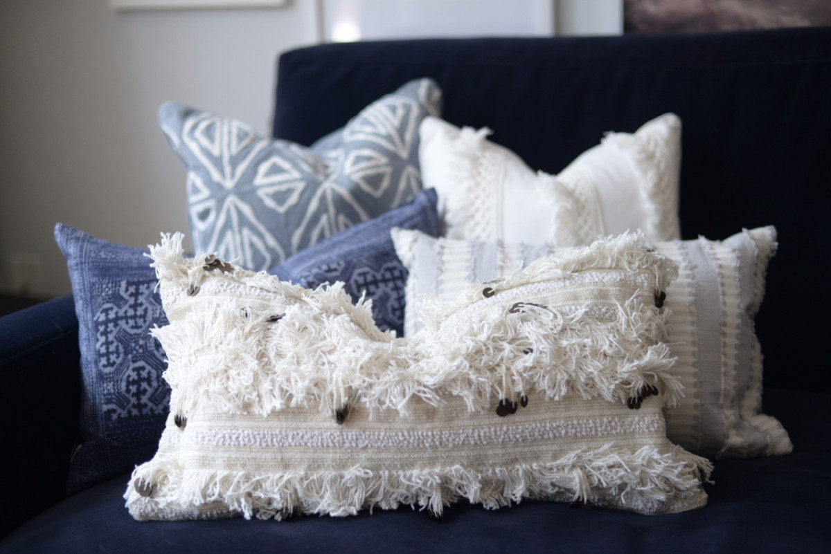 {The most inviting corner of our couch}