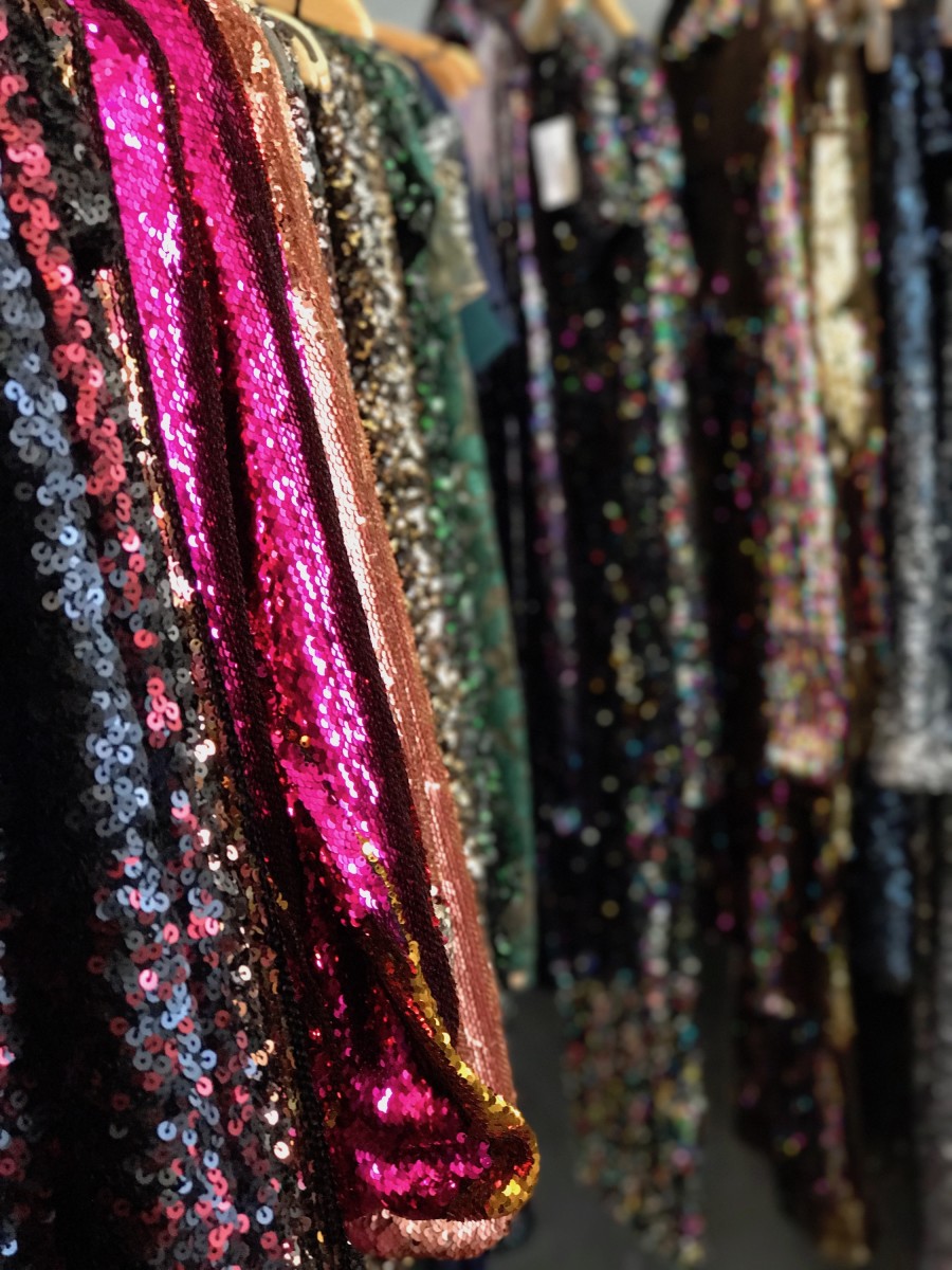 {The best part about holiday collection previews? All the sequins}