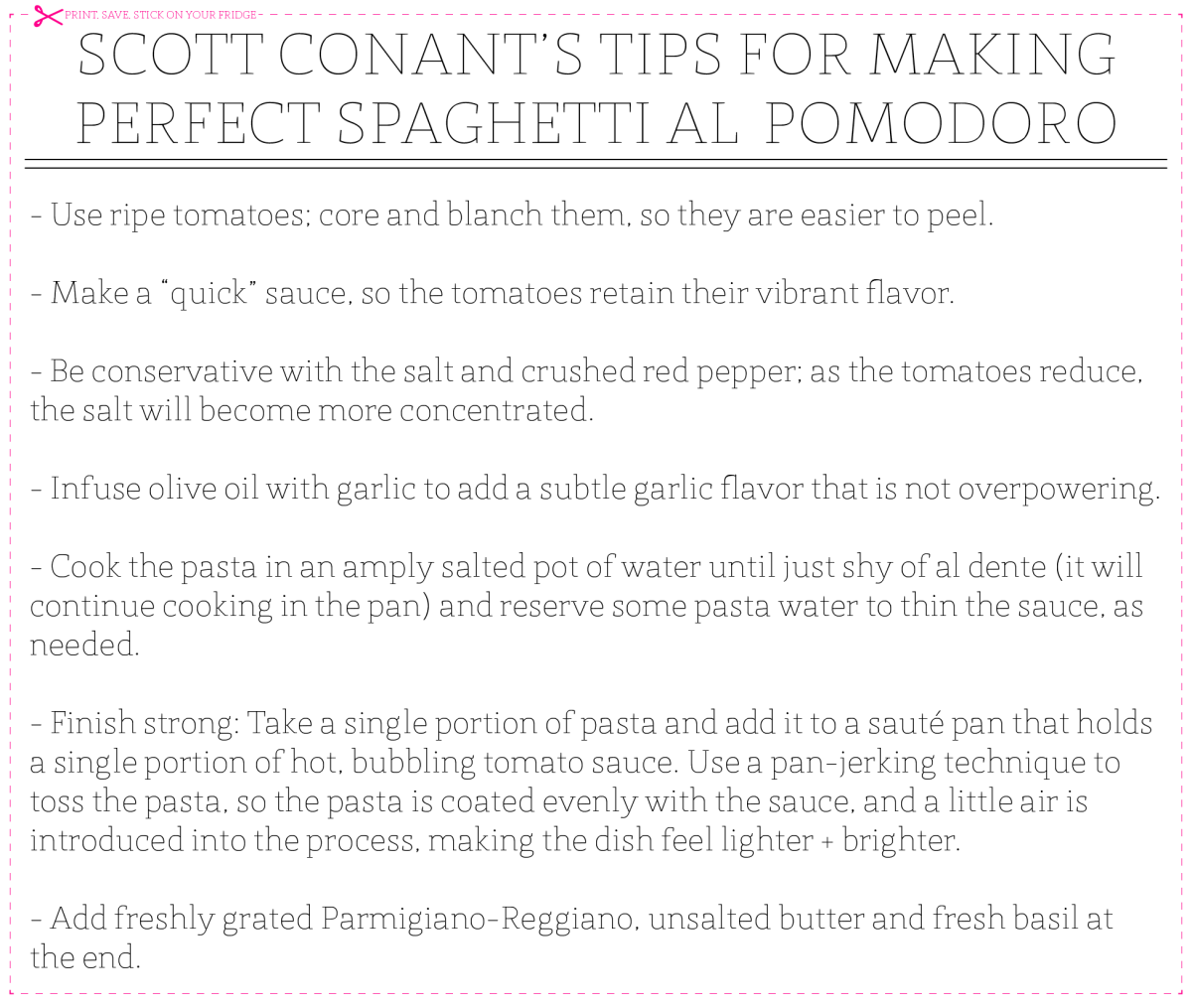 Spaghetti al Pomodoro Ingredient Slides_SCOTT'S TIPS