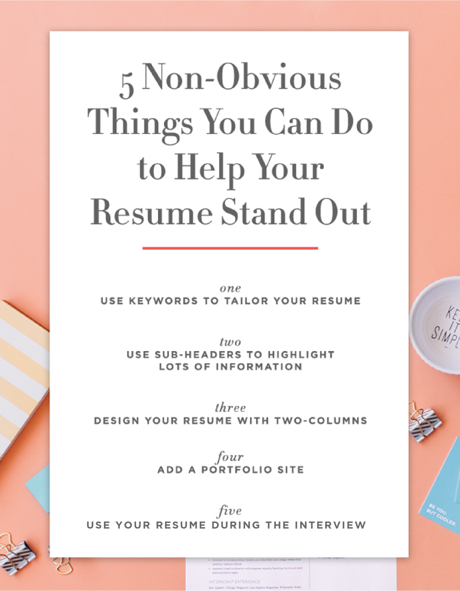 how-to-make-a-resume-stand-out-10-steps-with-pictures-wikihow