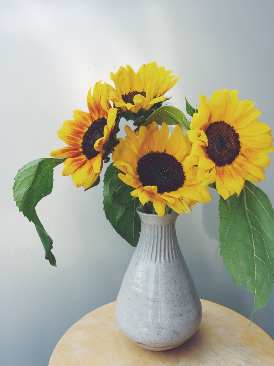 Vase with flowers