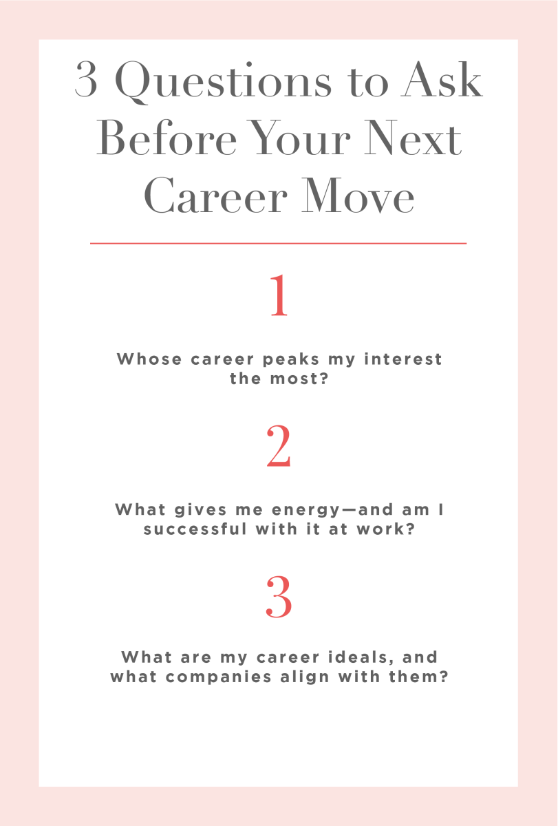 3 Questions To Ask Before Your Next Career Move Cupcakes Cashmere