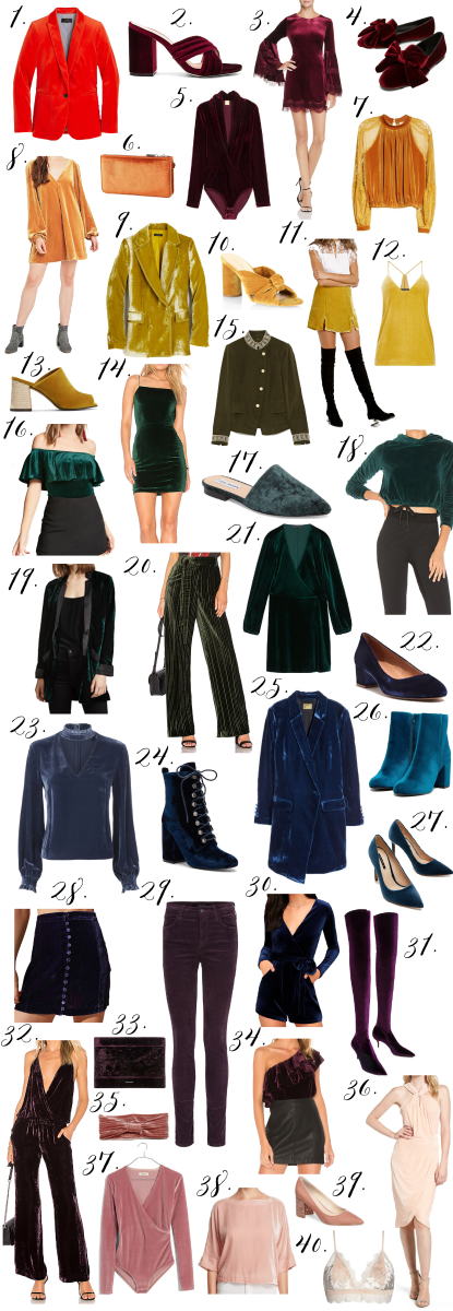 My Favorite Velvet Pieces This Fall - Cupcakes & Cashmere