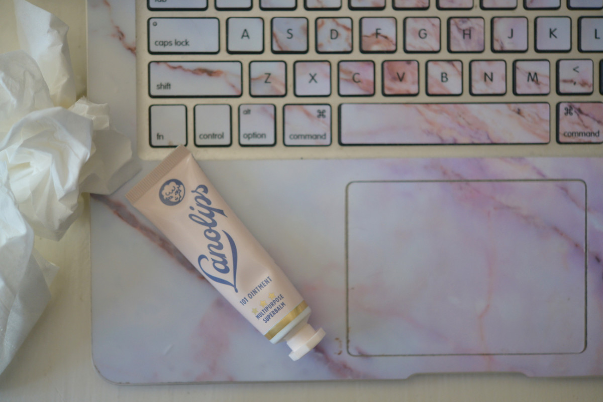 {An insanely hydrating balm that never left my side this past week when I was sick}