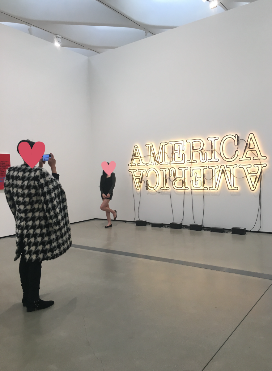 An image I took during my visit to The Broad