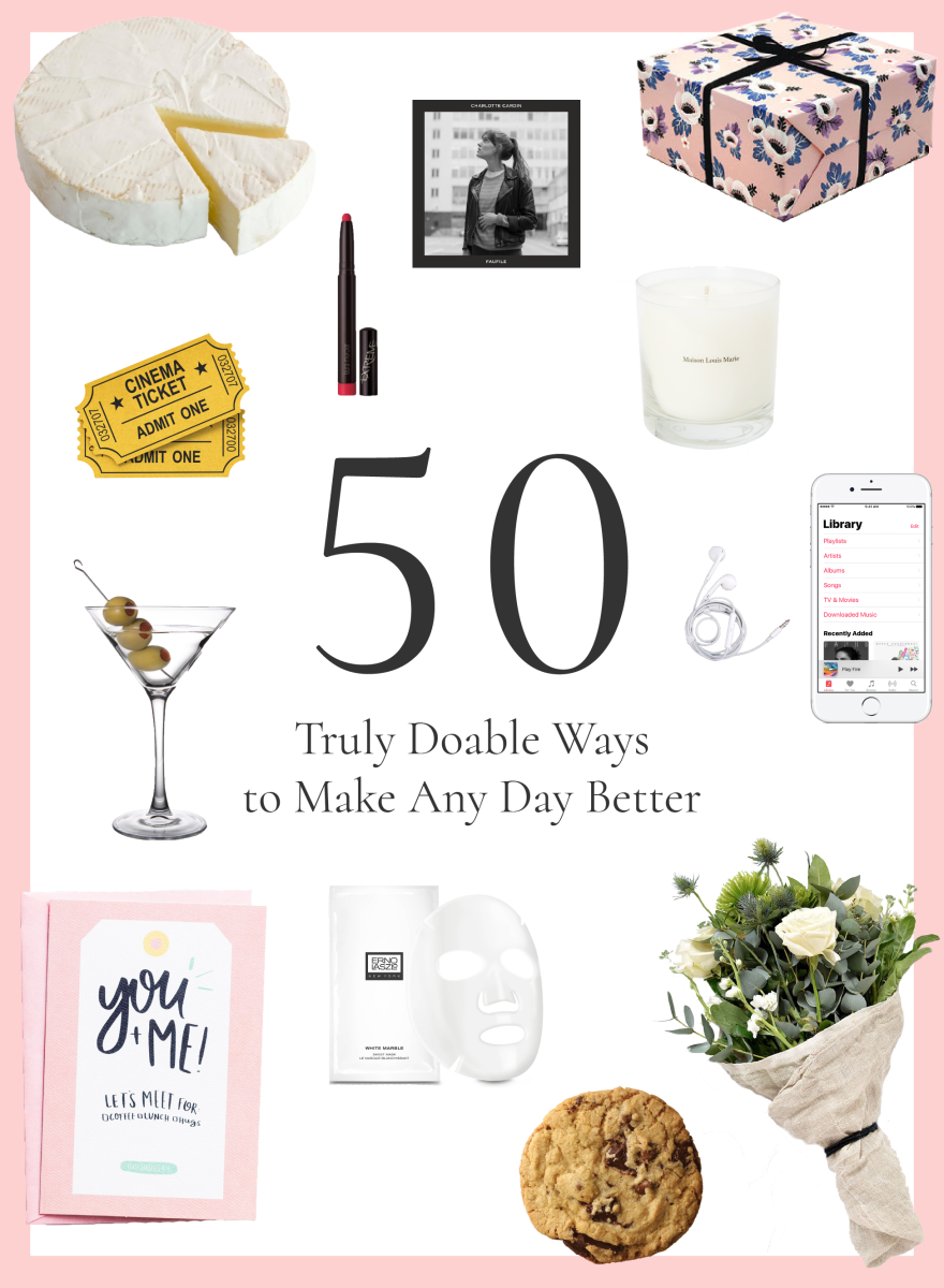 50 Truly Doable Ways to Make Any Day Better_Promo