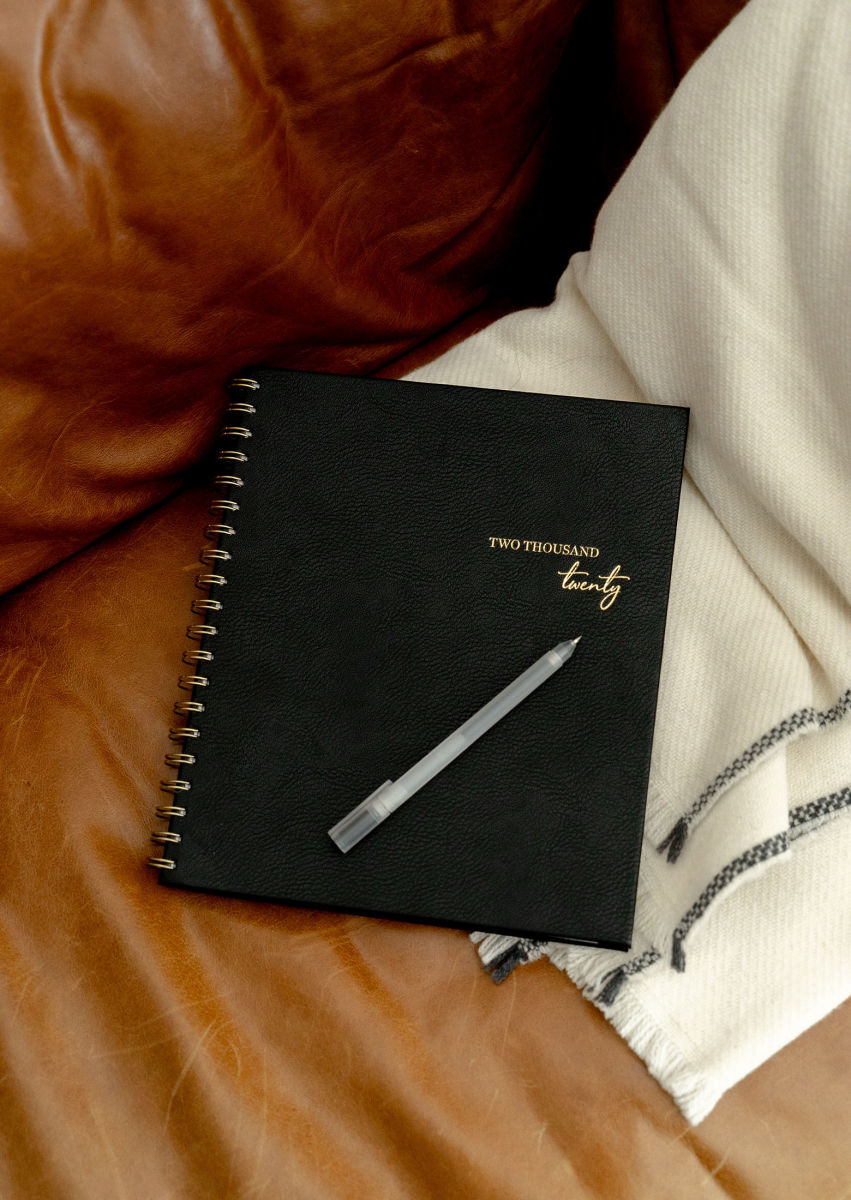 Spiral-Bound Black Leather (In-Store Only)