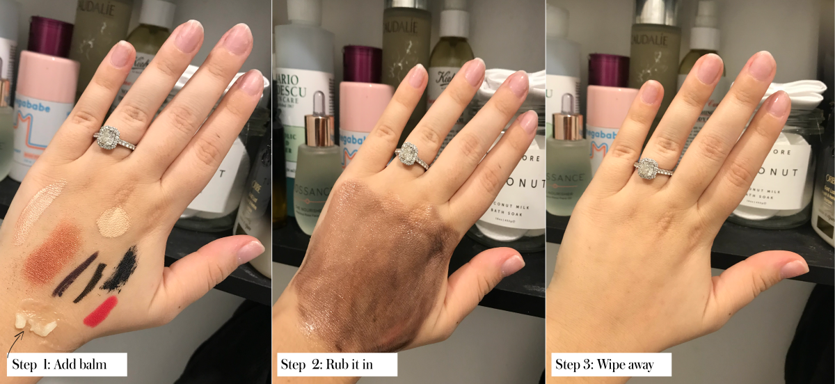 Utilisation du nettoyant fondant lumineux de Goop
