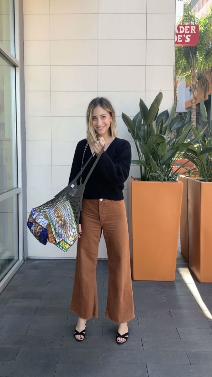 Thursday: Theory Sweater (similar version here), Zara Pants (similar version here), FILT Bag, Miu Miu Shoes
