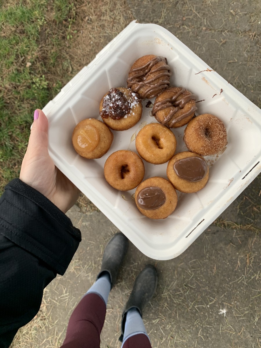 Donuts from Pip's Donuts and Chai