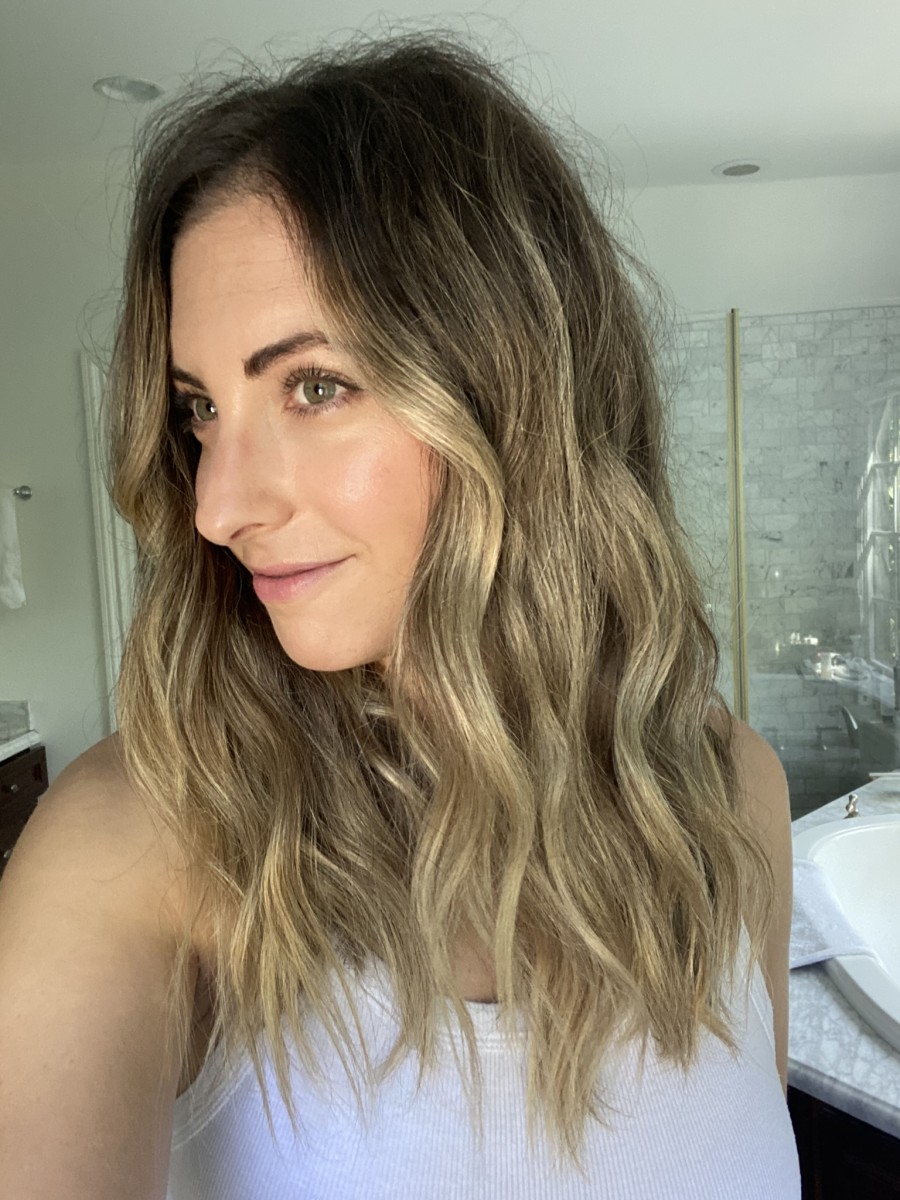 How I've Been Styling My Hair At Home (No Blow Dryer Required) - Cupcakes &  Cashmere